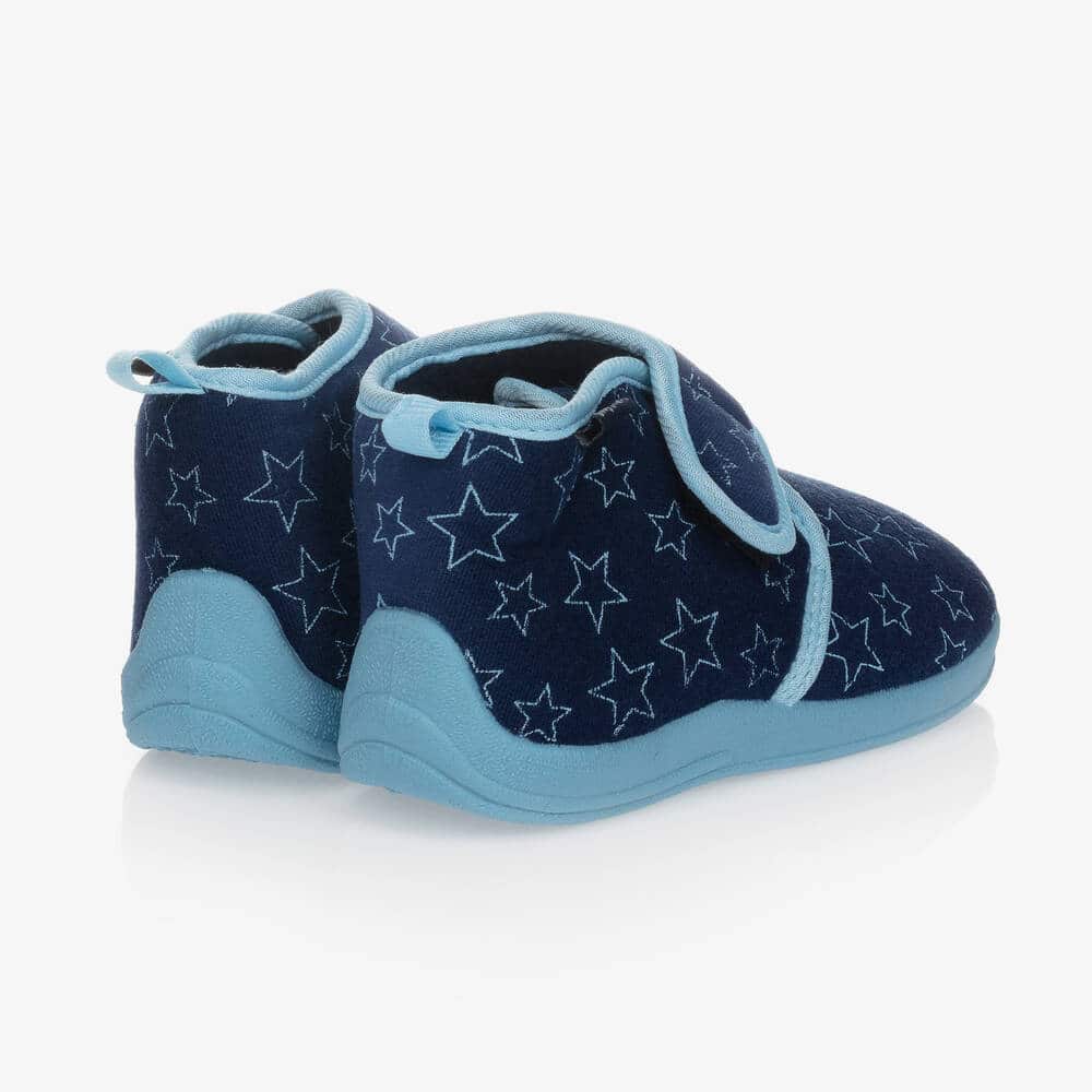 playshoes-blue-star-velour-slippers-2