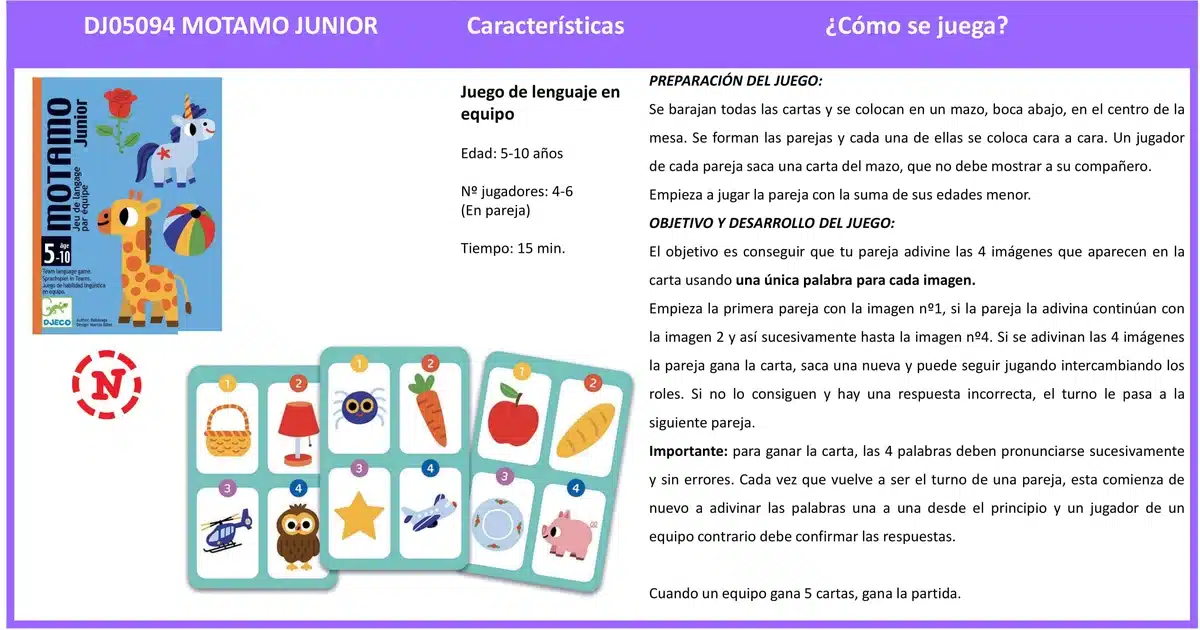 Cartas MotaMo Junior 3