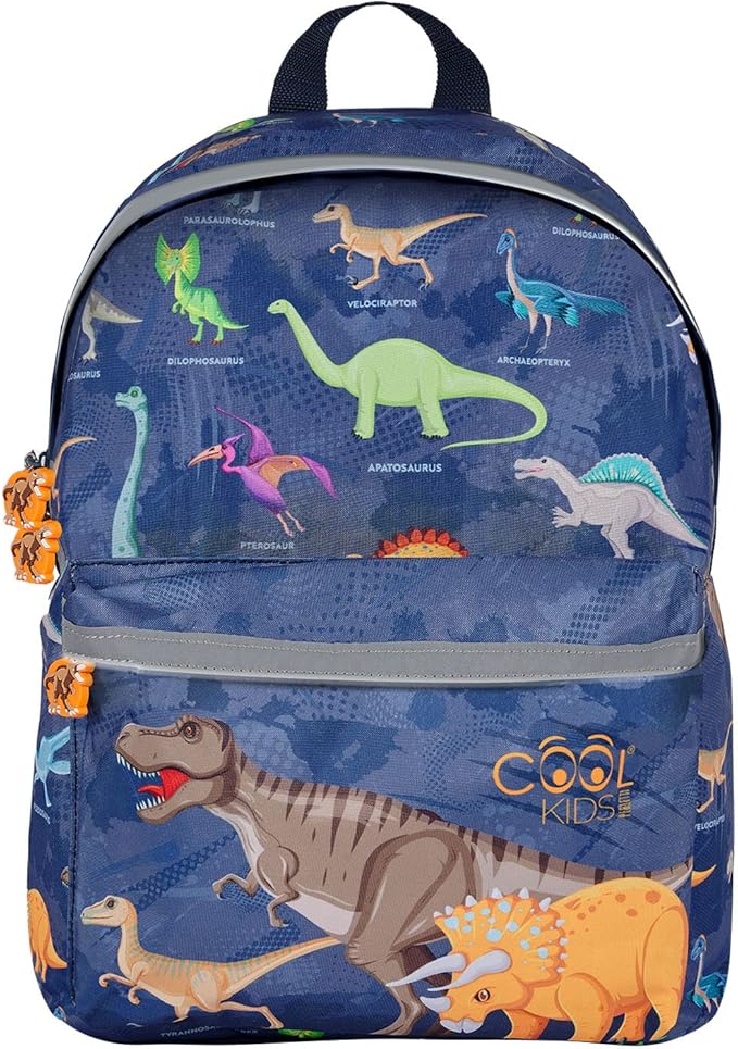 Mochila escolar Cool kids - Dinosaur