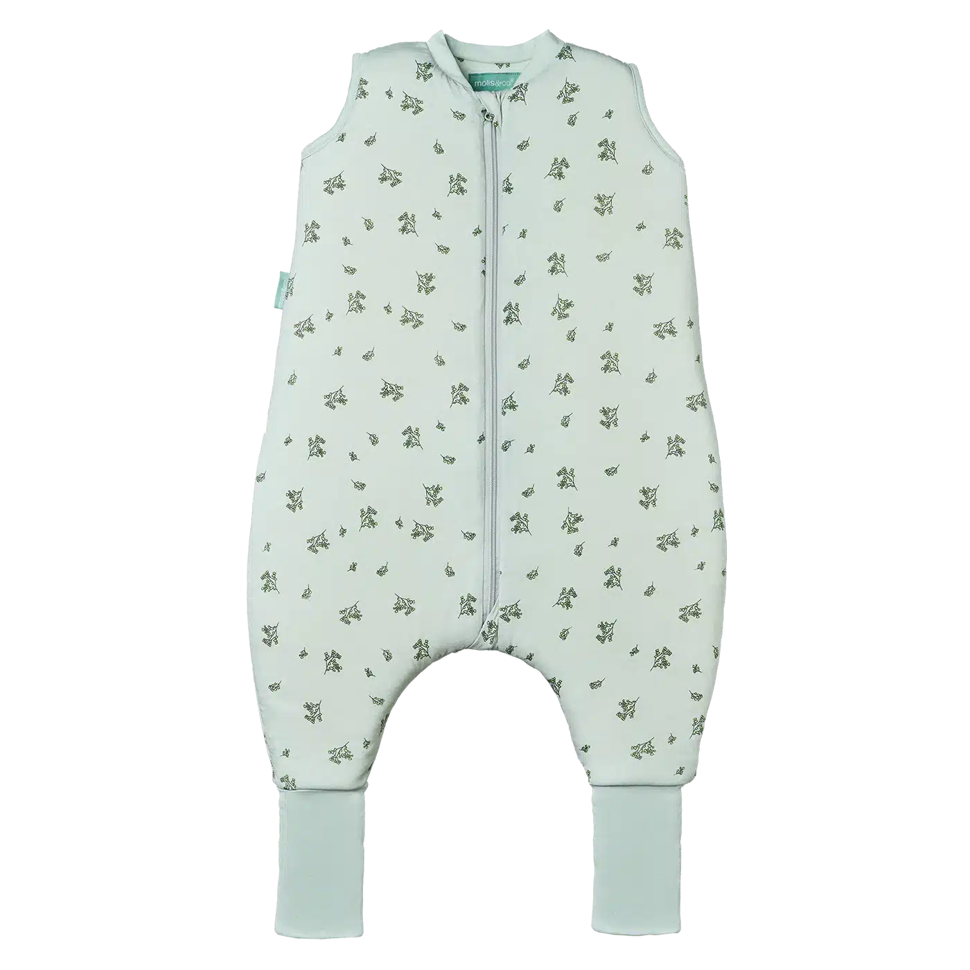 Pijama manta - BOTANY GREEN - TOG 2.5 (calcetines)