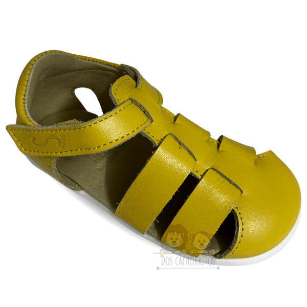 Sandalia cangrejera Flexi Nens - Amarillo