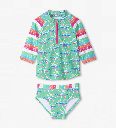 Set Bañador + Camiseta UV - Rainbow Palm