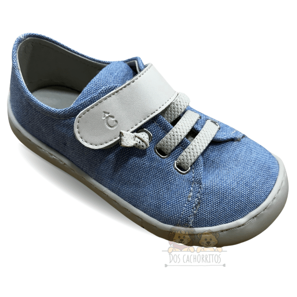 Zapatillas deportivas respetuosas Coquette - Algodón Azul denim