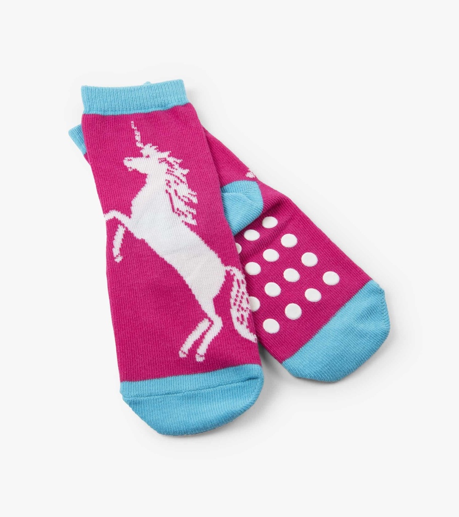 Calcetines antideslizantes - Glow Unicorn (brilla en la oscuridad)