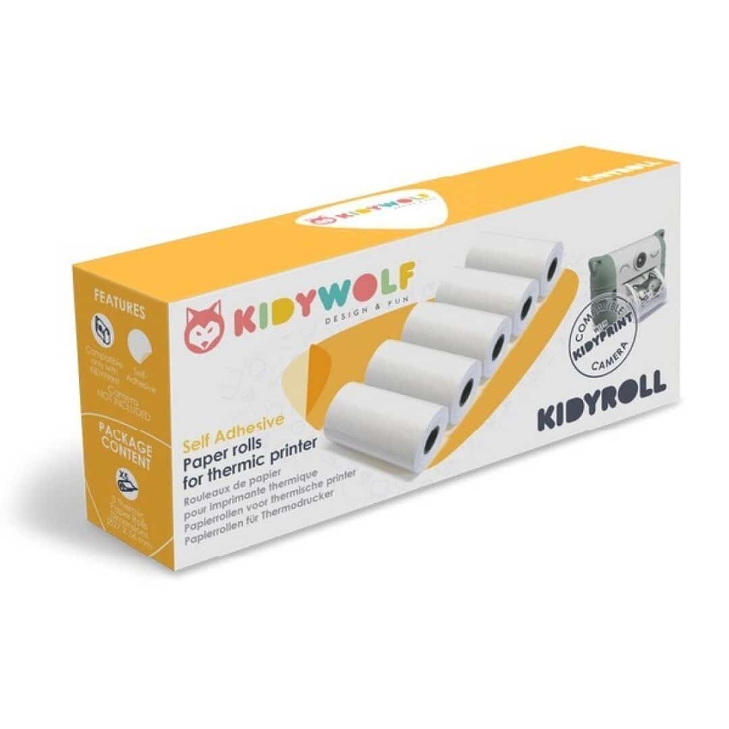 Rollos para Cámara digital Kidyprint - Adhesivos