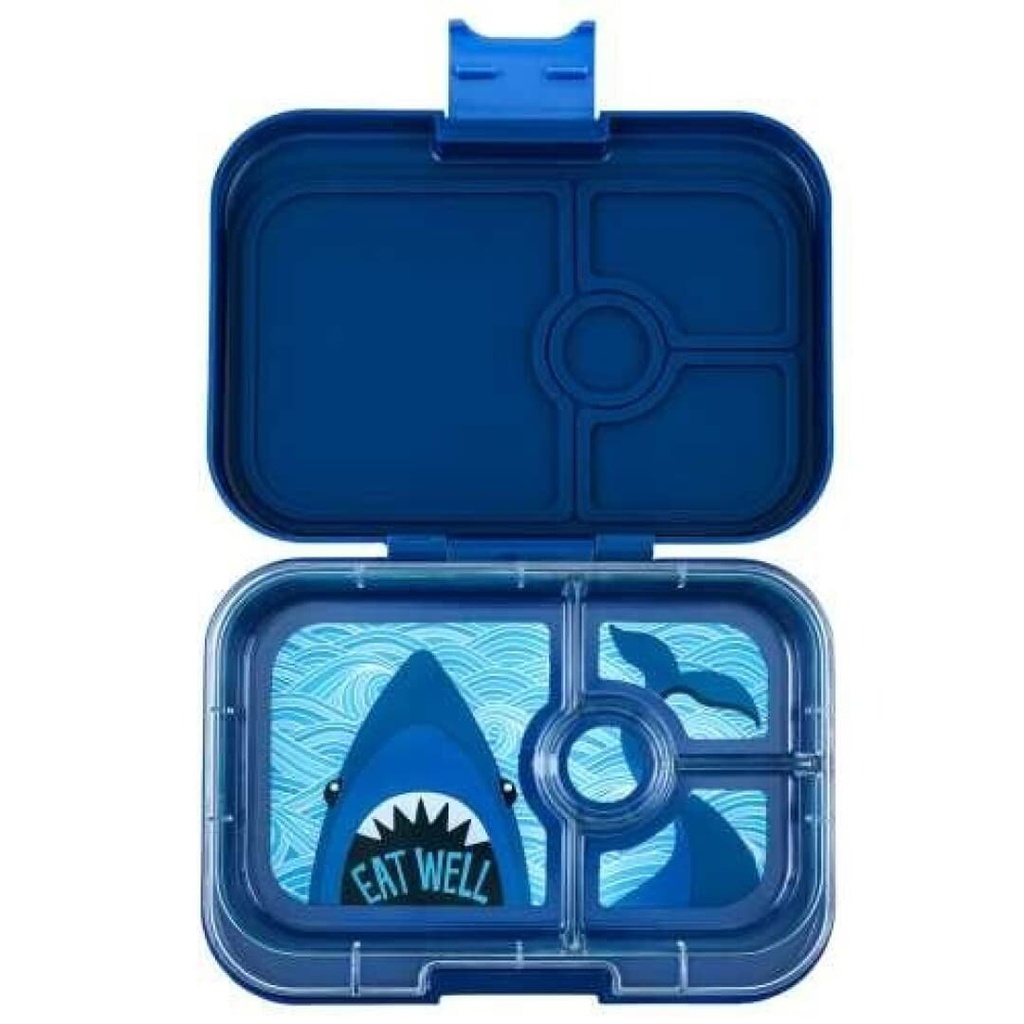 Yumbox - 4 compartimentos - Blue+Shark