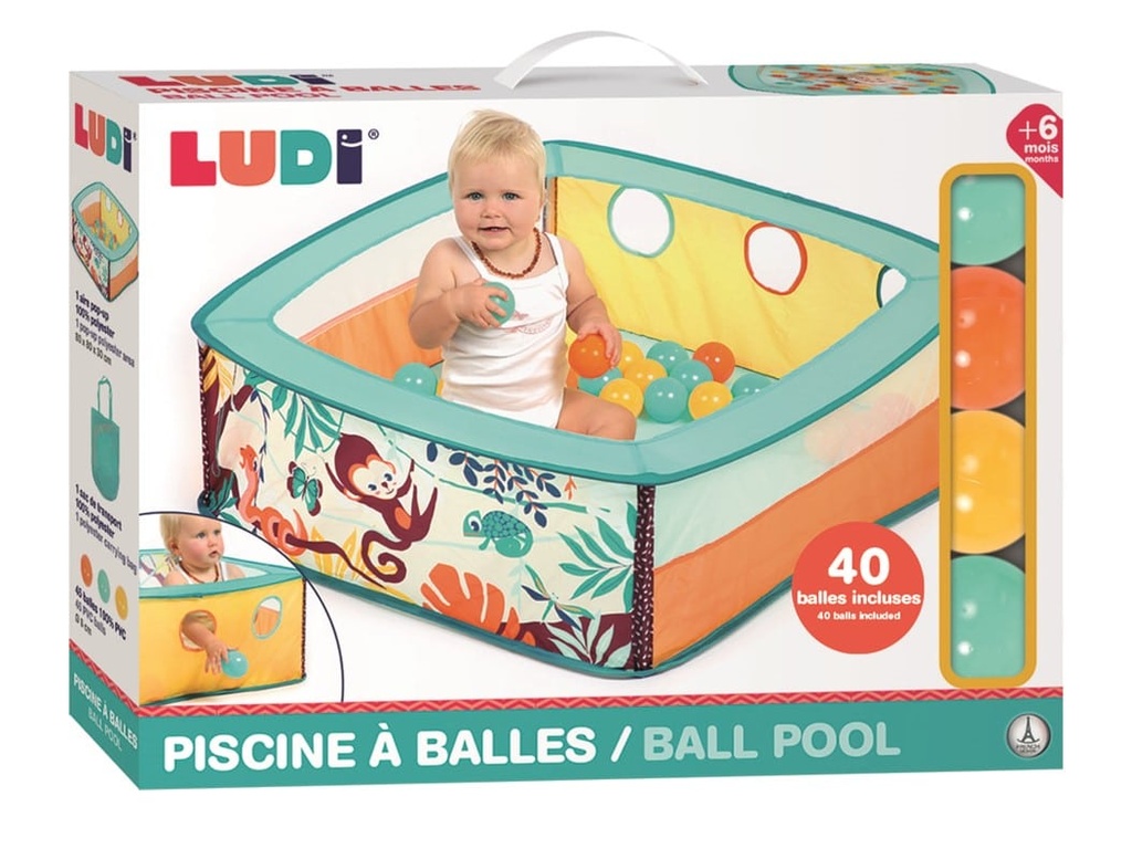 Piscina de bolas Jungla - Ludi