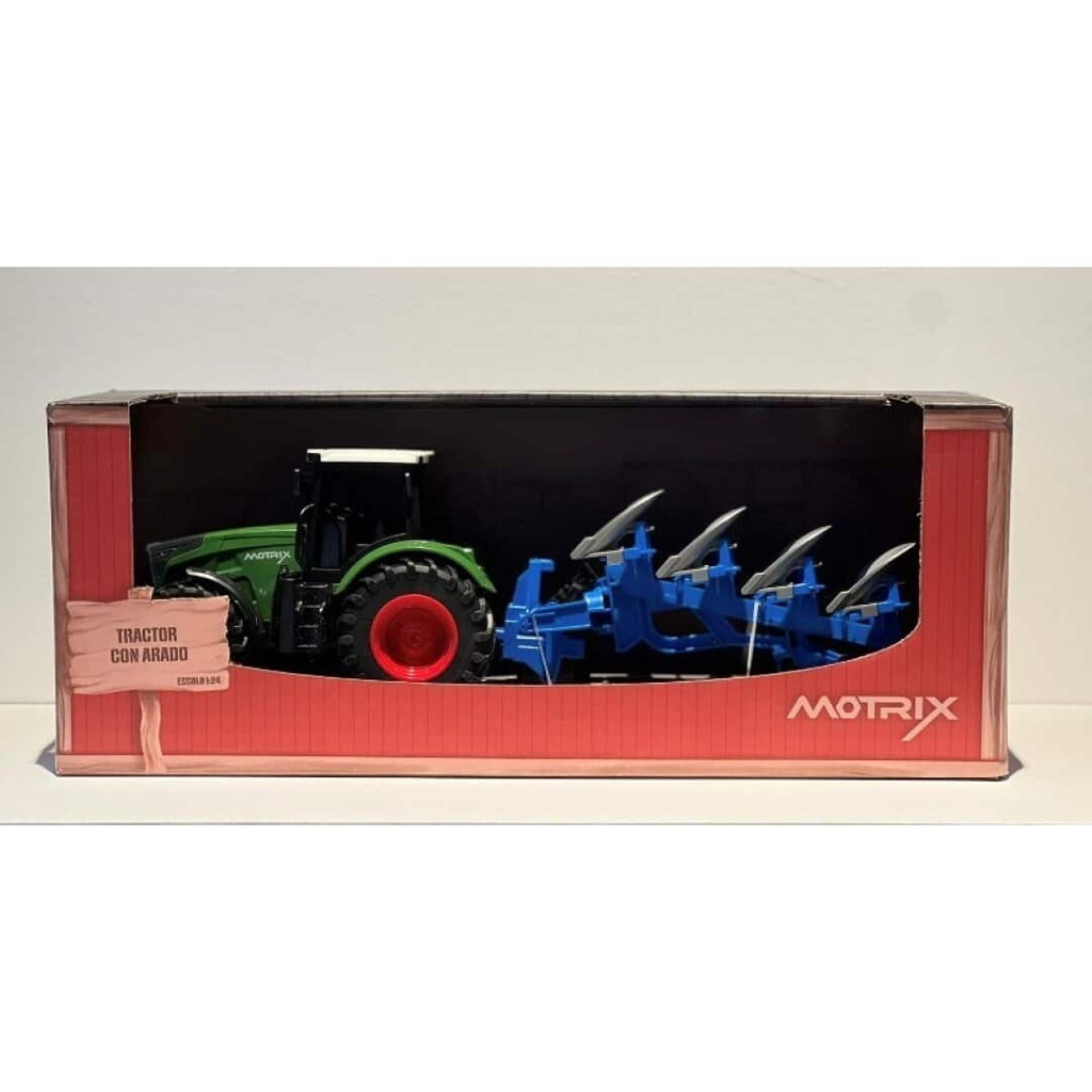 Motrix - Tractor con arado