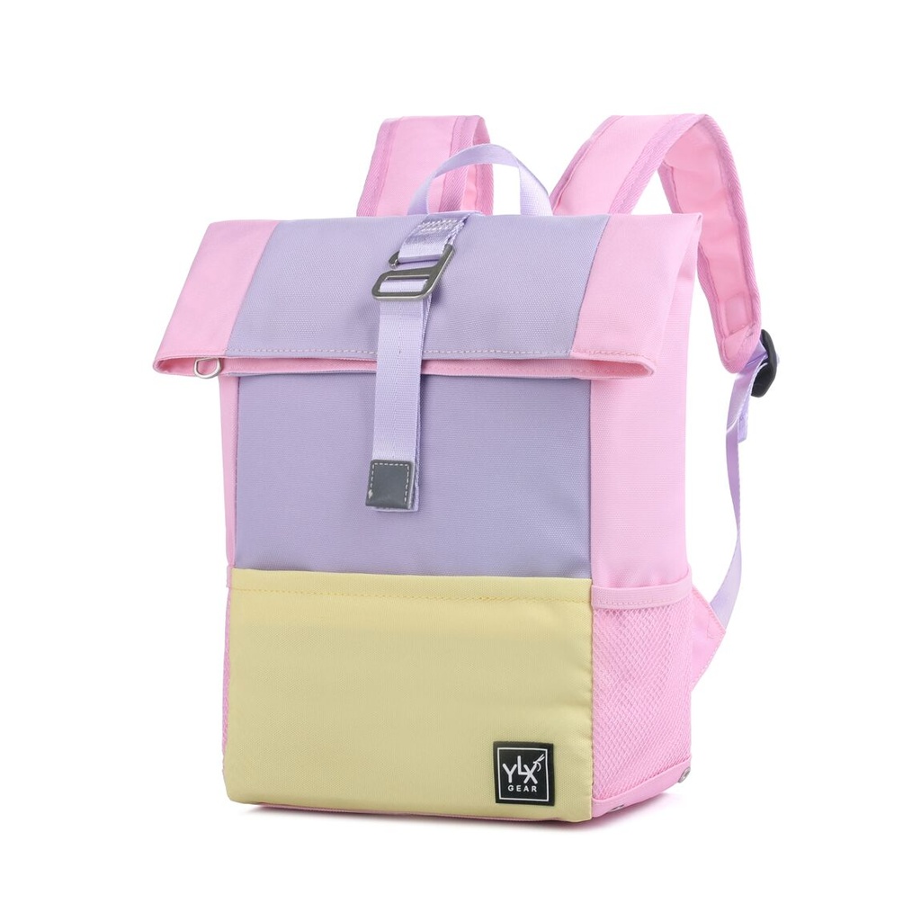 Mochila YLX | Lila/Amarillo/Rosa