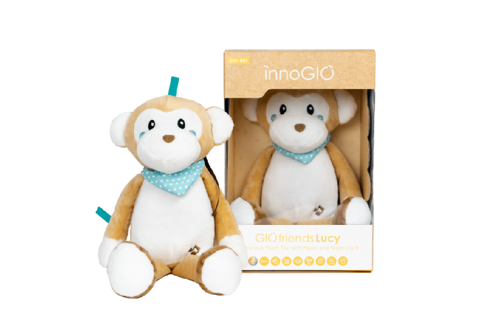 Peluche con luz y música GIOfriends Lucy - innoGIO