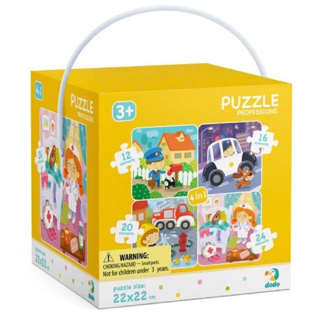 Puzzle Profesiones - 12/16/20/24 Piezas