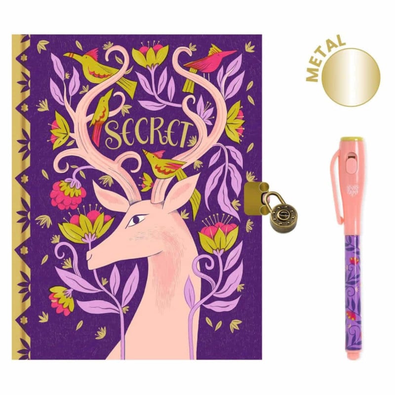 Cuaderno secreto Melissa + rotulador mágico