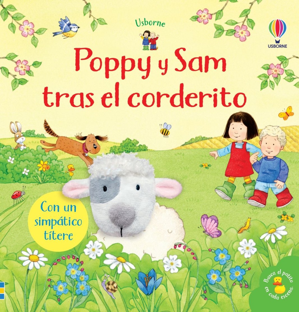 Poppy y Sam tras el corderito