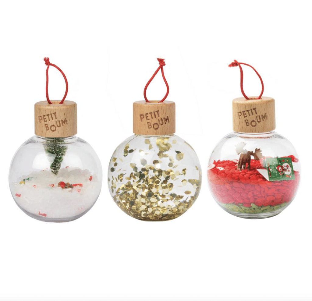 Bolas de Navidad sensoriales - Petit Boum