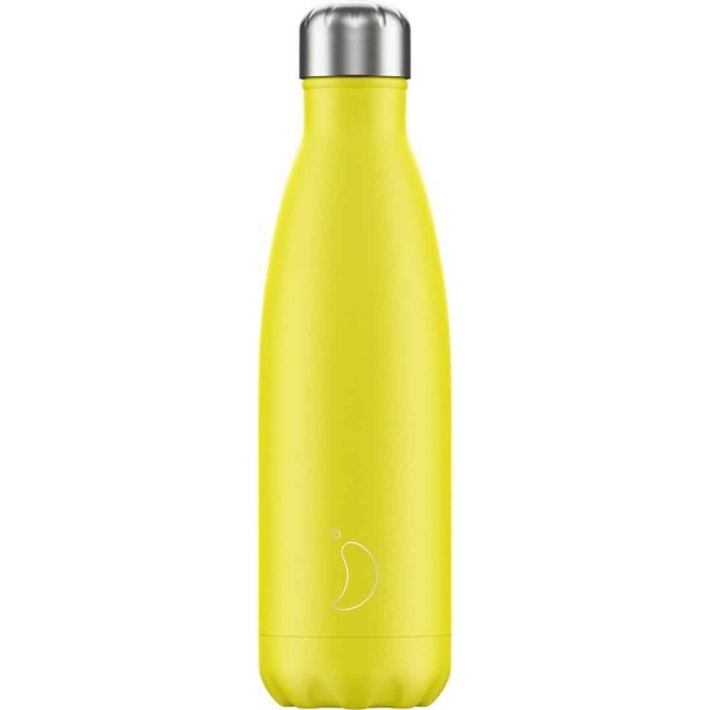 BOTELLA CHILLYS NEON AMARILLO 500 ml.