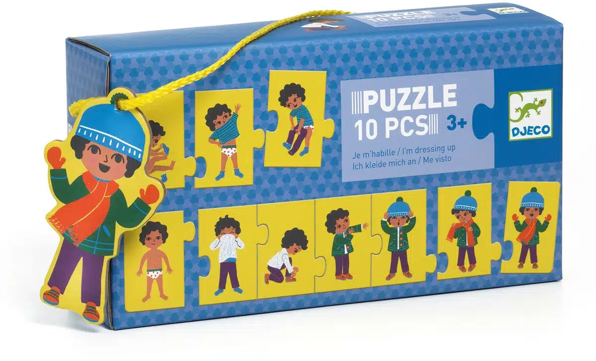 Educativos Puzzle Me visto - Djeco