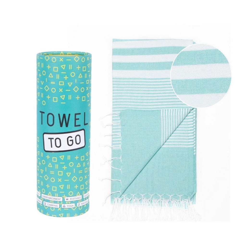 Toalla infantil Towel to Go - Turquesa