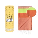 Toalla infantil Towel to Go - Neon Naranja