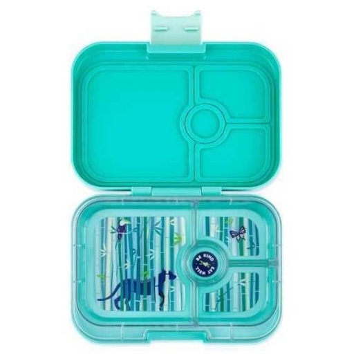 Yumbox - 4 compartimentos - Aqua+Panther