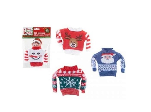 Jersey Navideño Deluxe para el Elfo Elfie