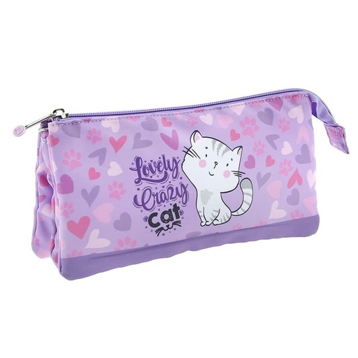 Estuche escolar Aurea - Cats