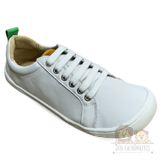 Zapatillas respetuosas Flexi Nens Adulto - Blanco/Cesped