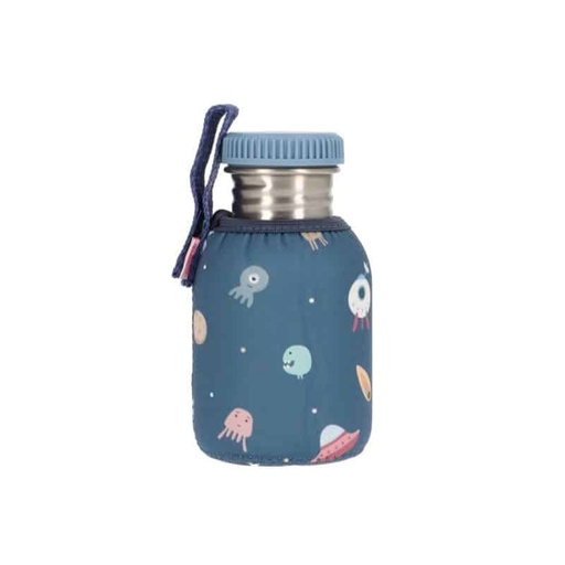 Botella infantil acero con Funda - The Martians 350ml