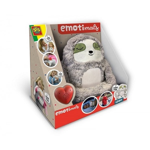 [8710341144616] Peluche con grabacion - Emotimals - Beige