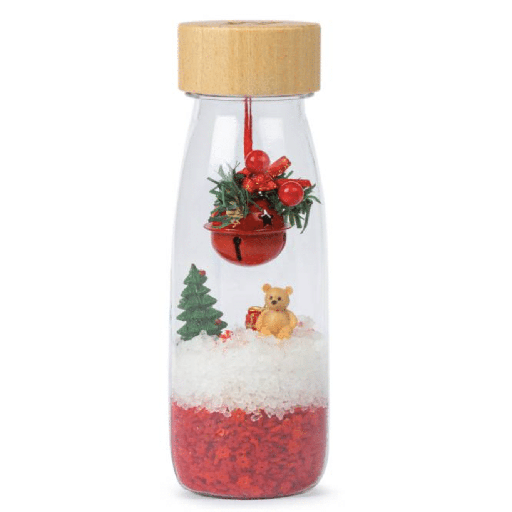 Botella sensorial Navidad - Petit Boum