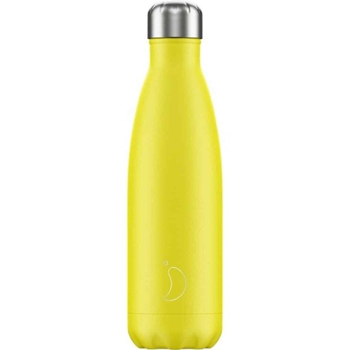 BOTELLA CHILLYS NEON AMARILLO 500 ml.