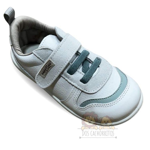 Deportivas Respetuosas Zapy - Blanco/Aqua