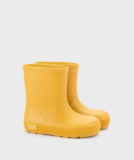 Botas lluvia IGOR - Yogi Amarillo sin cuello