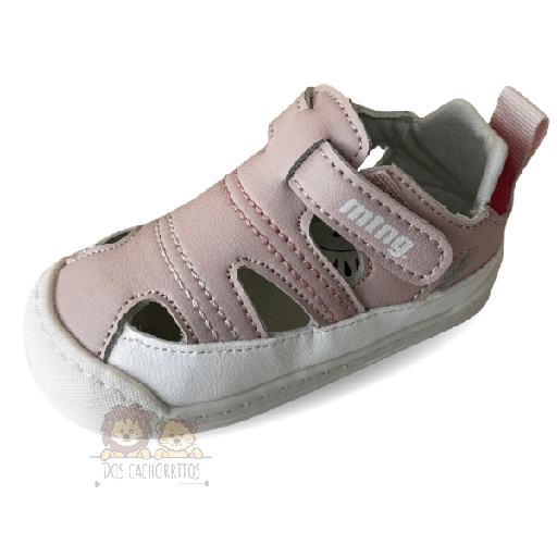 Sandalias respetuosas Mustang - Nude / White