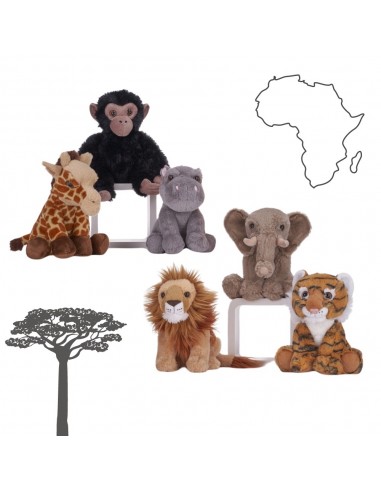 Eco Earth Animales de África 30 cm