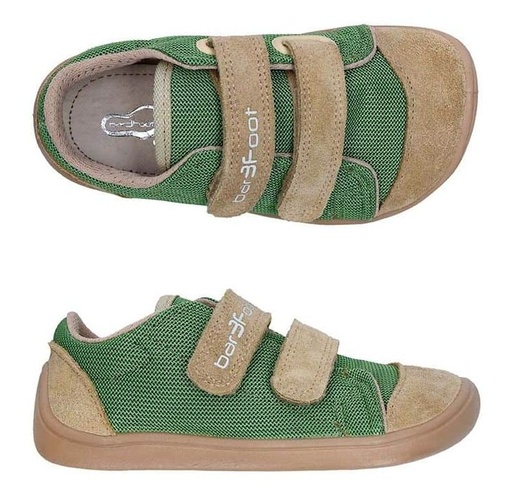 Zapatillas hidrófugas Bar3foot - Verde/Beige