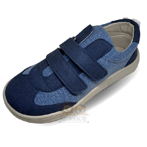 Deportivas Cotton Piruflex - Azul (Mayores)