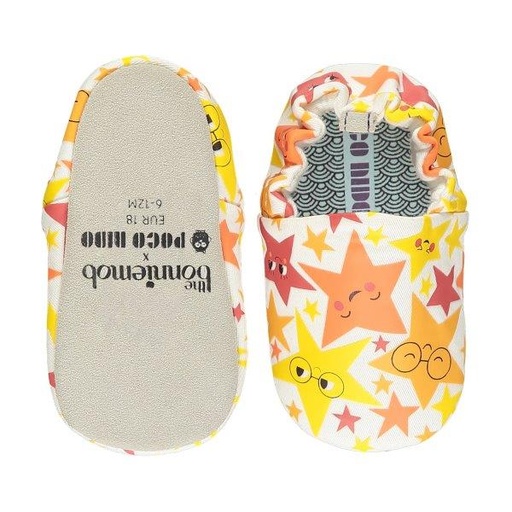 Poco Nido Mini shoe - Stars Yellow