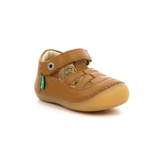 Sandalia Kickers Sushy - Camel clair